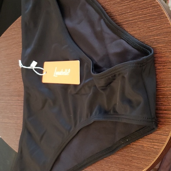 Lunabelle V Neck O-Ring Tankini Criss Cross Adjustable Straps Bathing Suit SZ M - Picture 12 of 14